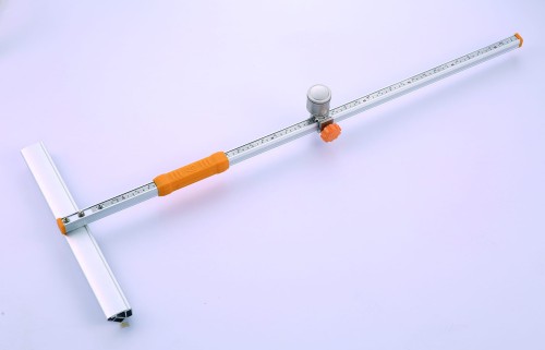 Przyrząd do cięcia pasów, widok z góry