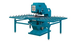 Wiertarka do szkła dwuwrzecionowa pozioma