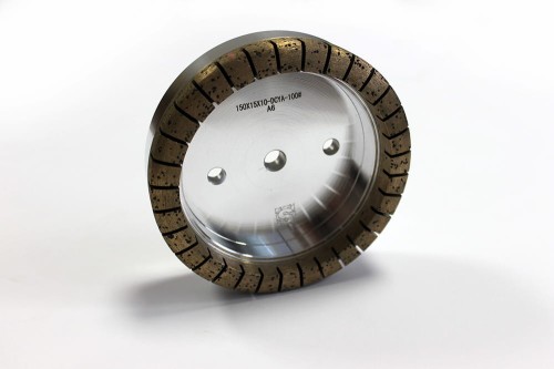 Ściernica diamentowa garnkowa turbo, widok z boku