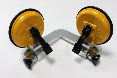 Przyssawka kątowa 90, widok z góry