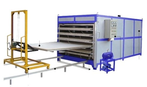 Pięciokomorowy cyfrowy piec do laminowania szkła