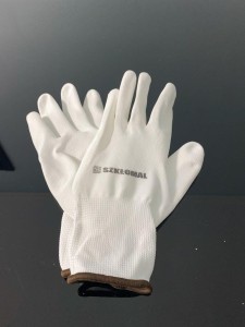 RĘKAWICE OCHRONNE - BIAŁE